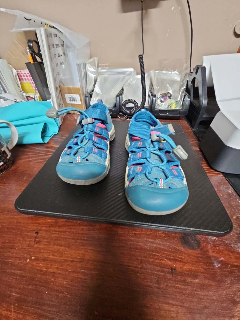 Keen Kids Sandals Size 10 Blue Pink